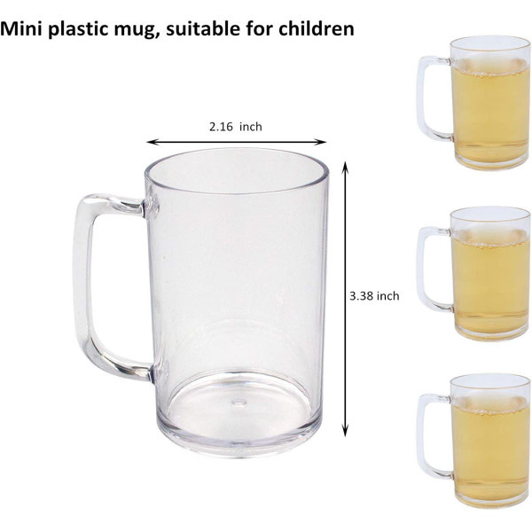plastic beer tasting glasses